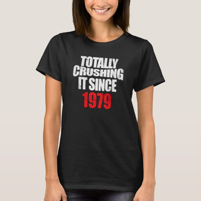 T-shirt Totalement Réussi Absolument Écrasant Depuis 1 (Devant)