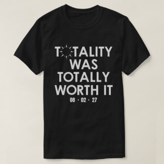 T-shirt Totalité de l'éclipse solaire totale de 20