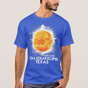 T-shirt Totalité TEXAS 2024 Total Solaire Eclipse America 