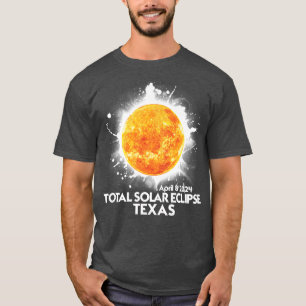 T-shirt Totalité TEXAS 2024 Total Solaire Eclipse Amérique