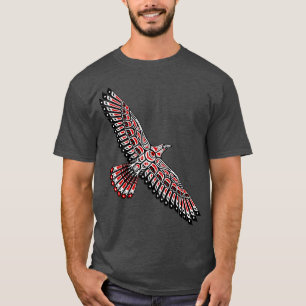 T-shirt Totem amérindien de Raven Nord-Ouest