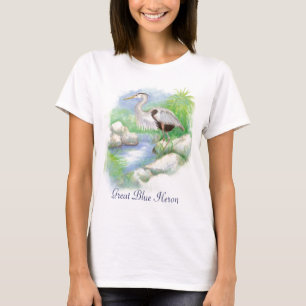 T-shirt Totem Great Blue Heron