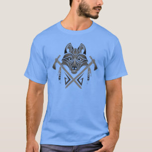 T-shirt totem loup