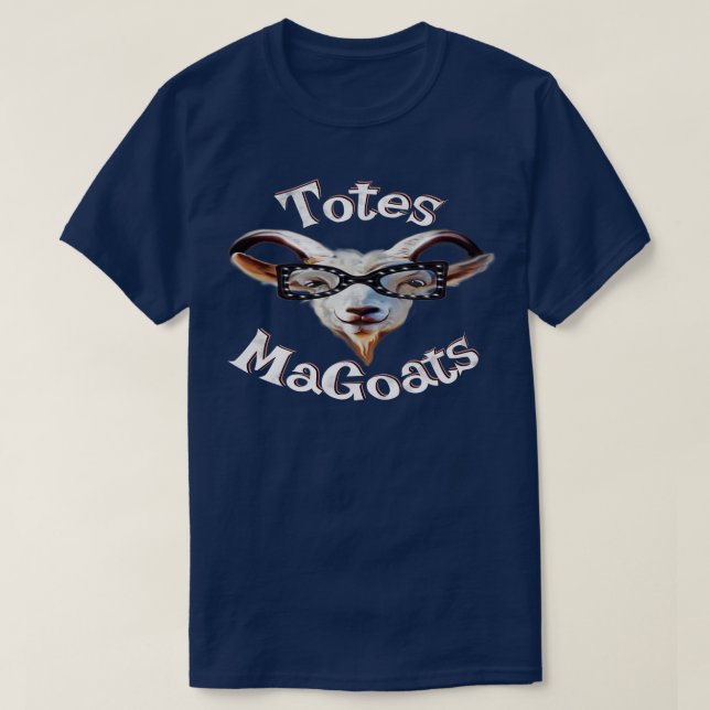 T-shirt Totes MaGoats McGoats McGotes Wicked Smaht bête h (Design devant)