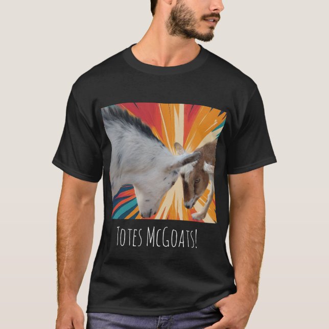 T-shirt Totes McGoats Collision Couleur T Chemise (Devant)