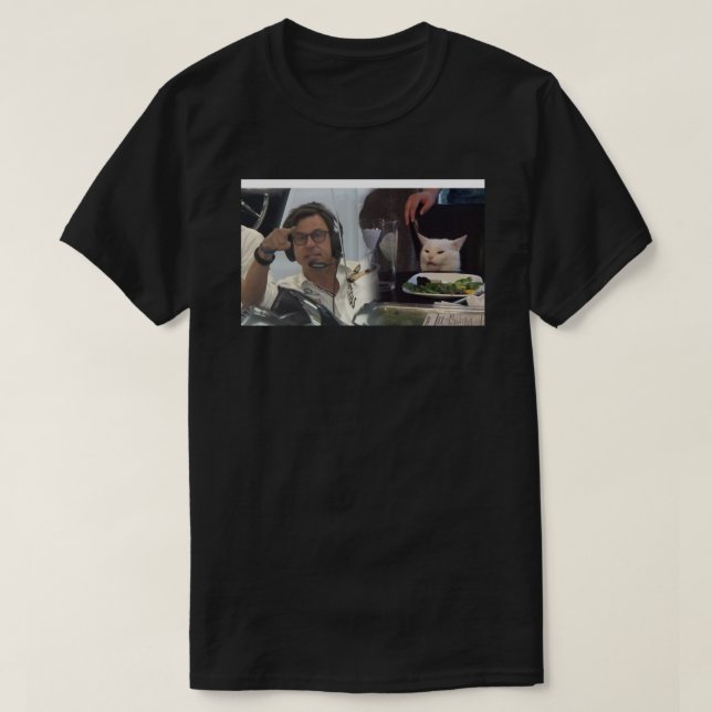 T-shirt Toto Wolff Chat Mème de café Mug (Design devant)