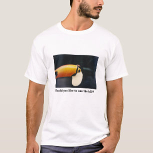 T-shirt Toucan :  aimez-vous voir la facture ?