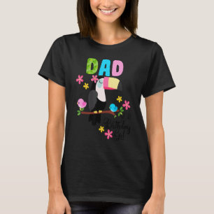 T-shirt Toucan Anniversaire Papa De L'Anniversaire Fille T