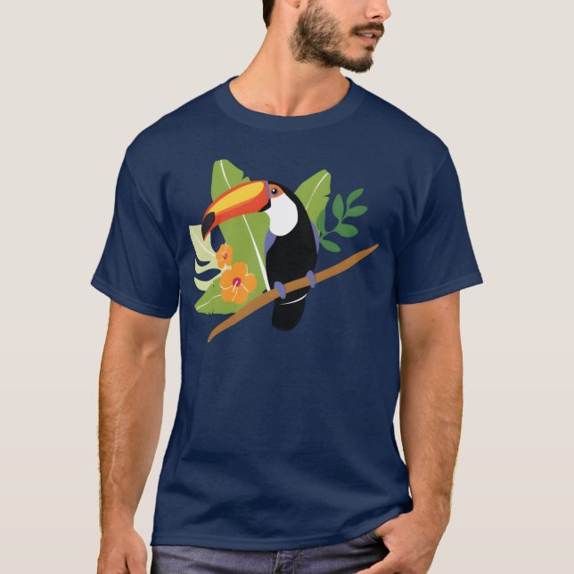 T-shirt Toucan Bird Animaux Gardiens Famille de cadeaux (Devant)