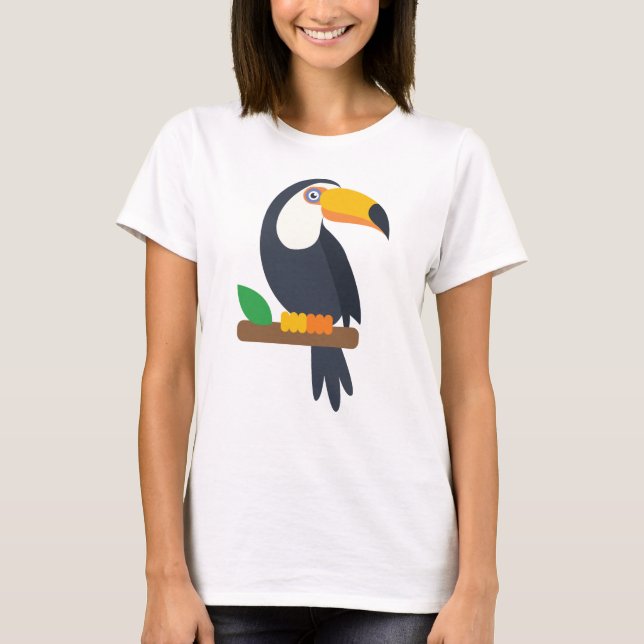 T-shirt Toucan Bird - Cute Toucan (Devant)