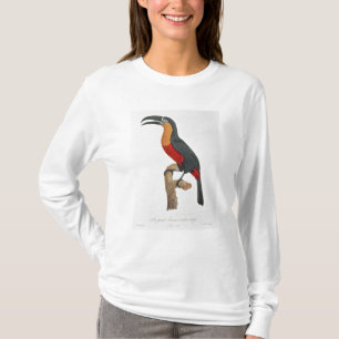 T-shirt Toucan : Grand Rouge-Gonflé par Jacques Barraband