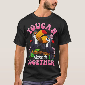 T-shirt Toucan Le Rassembler Cuisine Drôle Oiseau Pun