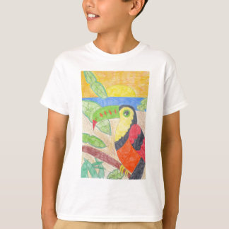 T-shirt Toucan par la pièce en t d'Abby