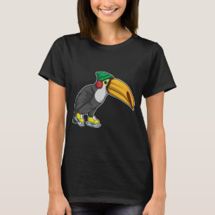 T-shirt Toucan Patinage sur glace Patins sur glace