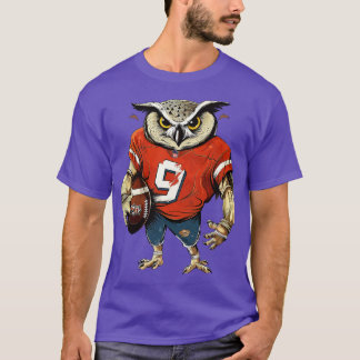 T-shirt Touchdown de la chouette américaine