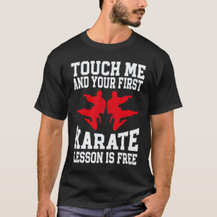 T-shirt Touche Classique Moi Et Votre Première Leçon De Ka