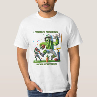 T-shirt Touche de cactus dans la zone d'extrémité