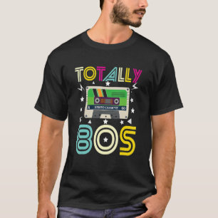 T-shirt Touche de la casette stéréo des années 80 rétro