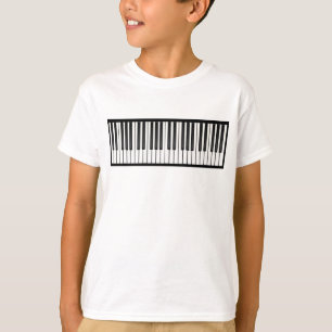 T-shirt Touches de piano