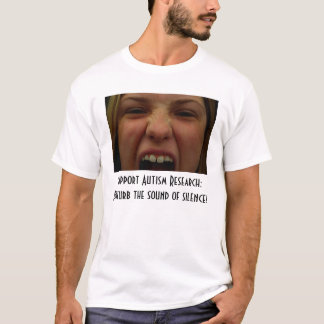 T-shirt Touchez au bruit du silence