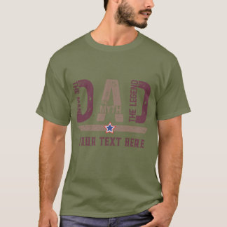 T-shirt Touching design for Father's Day.