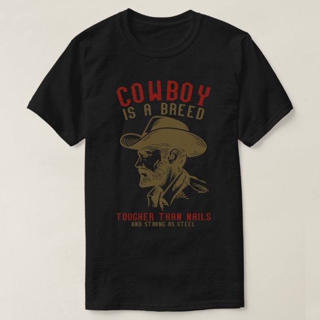 T-shirt Tough Cowboy (Design devant)