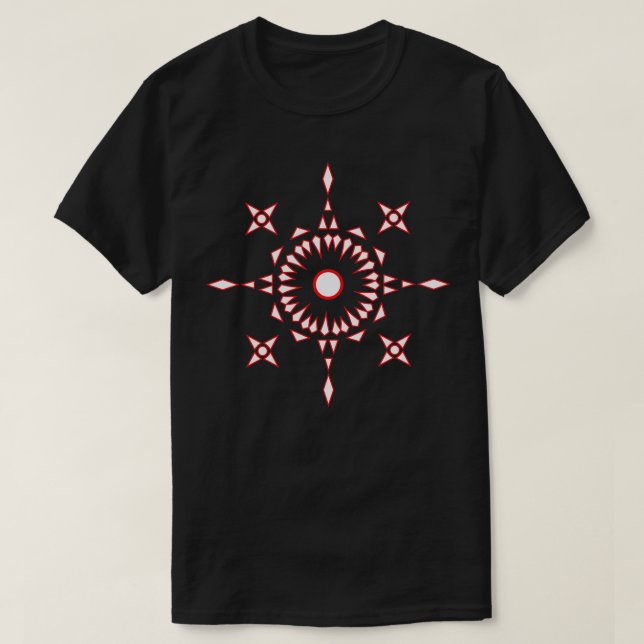 T-shirt Touhou Hitbox (blanc) (Design devant)