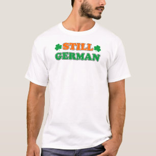 T-shirt Toujours allemand irlandais couleurs et Shamrock