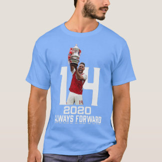 T-shirt Toujours avancer 14 titres de coupe FA Arsenal