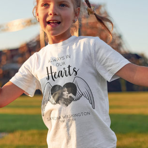 T-shirt Toujours dans nos cœurs Photo Mémorial