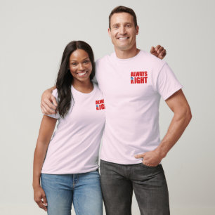 T-SHIRT TOUJOURS DROITE