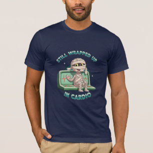 T-shirt Toujours Enroulé Dans Cardio - Pun de Gym Drôle de