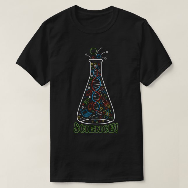 T-shirt Toujours la science (Design devant)