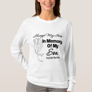 T-shirt Toujours mon héros dans le fils de mémoire -
