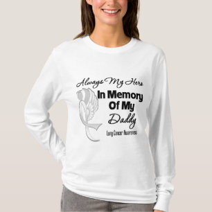 T-shirt Toujours mon héros dans le papa de mémoire -