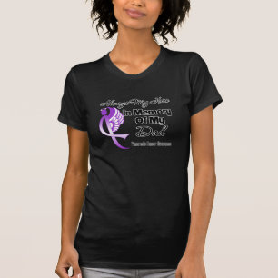 T-shirt Toujours mon héros dans le papa de mémoire -