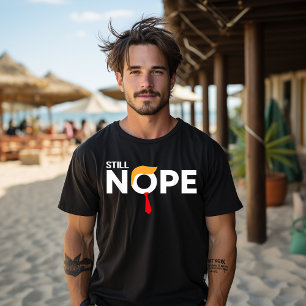 T-shirt Toujours Niet Drôle Vêtements Trump Niet Pas Encor