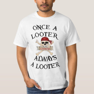 T-shirt Toujours un pilleur pour les chemises blanches