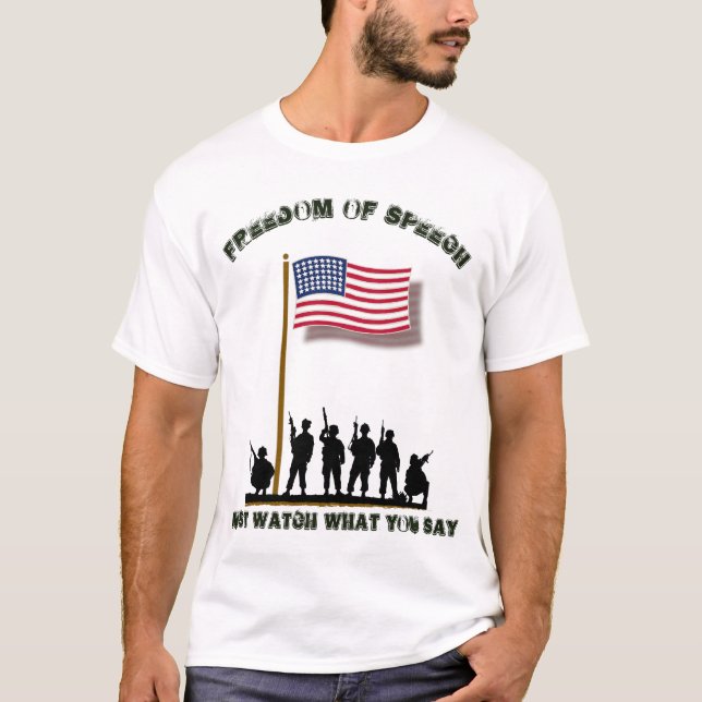 T-shirt toujours une cible (Devant)