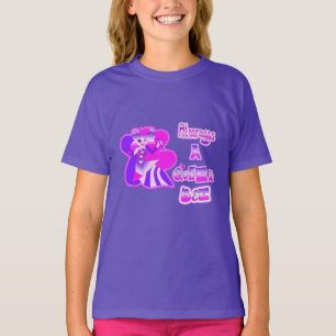 T-shirt Toujours une femme bee girl chemise