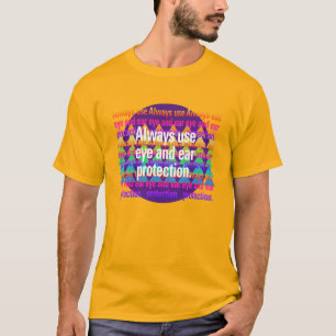 T-shirt Toujours utiliser le spectre oculaire Arc-en-ciel