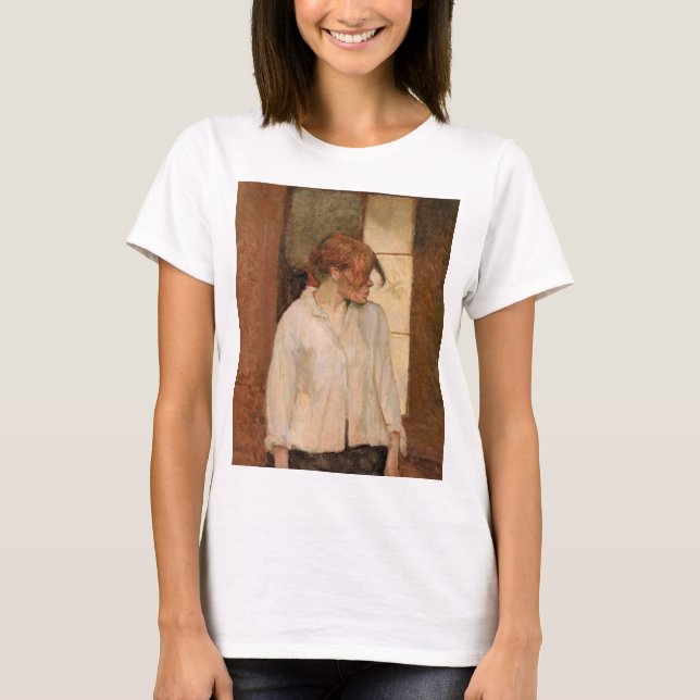 T-shirt Toulouse-Lautrec - Un Montrouge, Rosa La Rouge (Devant)