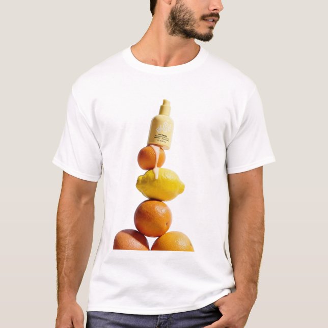 T-shirt Tour Citrus avec petite bouteille (Devant)