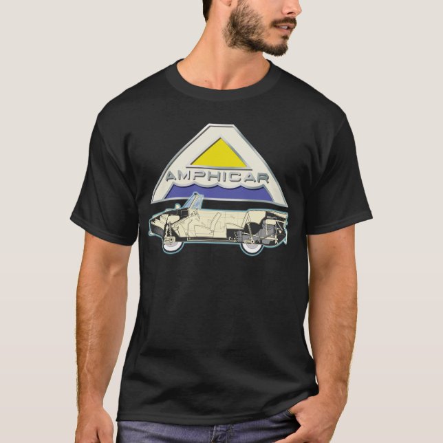 T-shirt Tour coupé d'Amphicar (Devant)