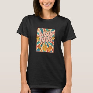 T-shirt Tour de Bach Rétro Années 60 70 Thème Demoiselle d