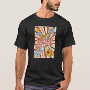 T-shirt Tour de Bach Rétro Années 60 70 Thème Demoiselle d