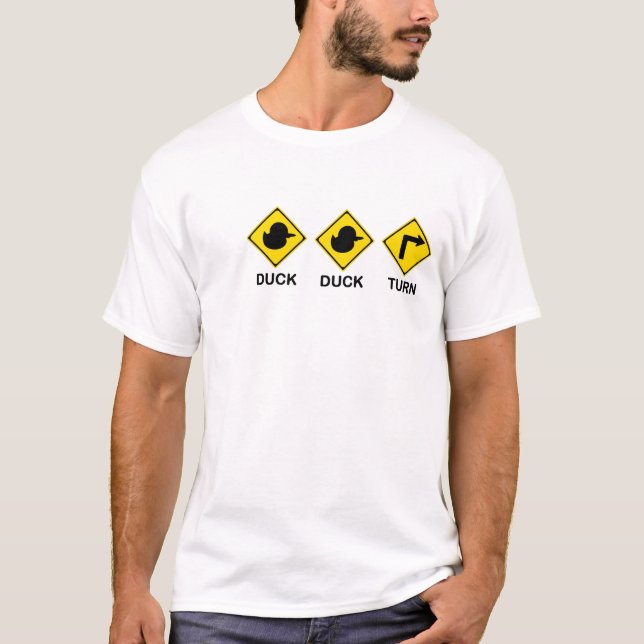 T-shirt Tour de canard de canard (Devant)