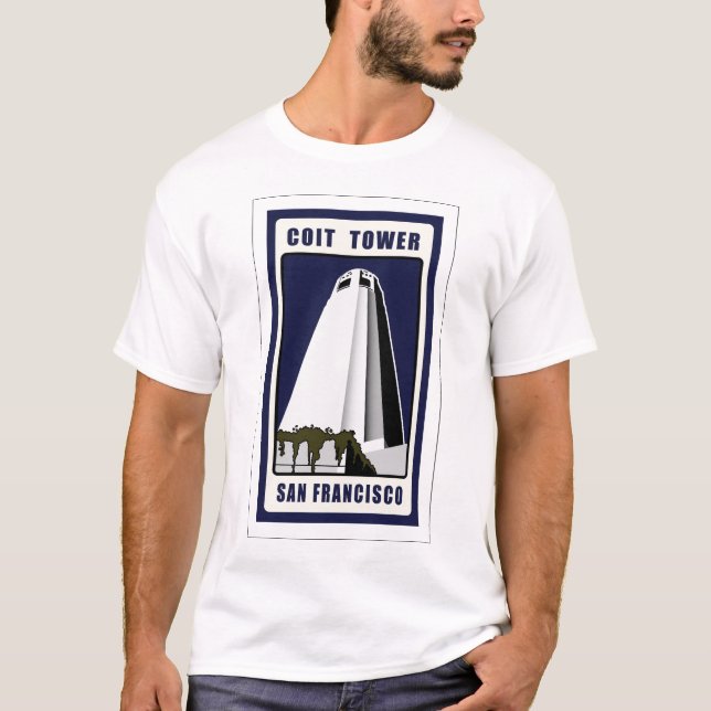 T-shirt Tour de Coit (Devant)