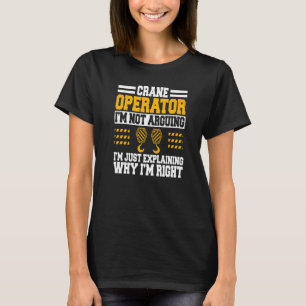 T-shirt Tour de construction de l'équipement lourd de l'ex