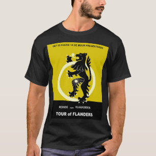 T-shirt Tour De Flandre Cycle Vintage Racing Publicité